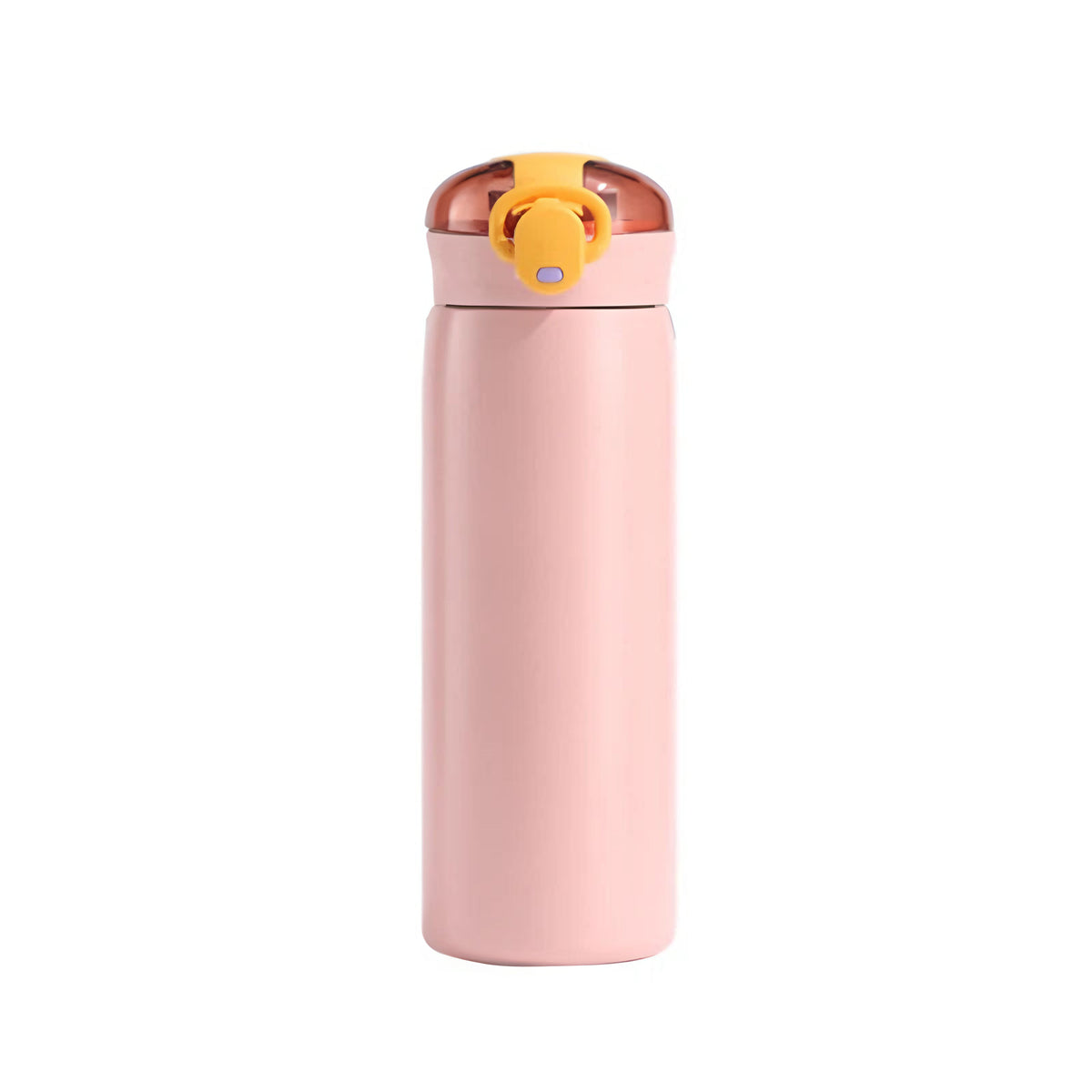 Gourde isotherme enfant à paille : Rose
