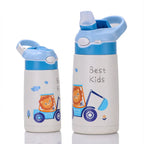 Gourde isotherme enfant à motifs : Lion, deux exemplaires