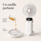 Diffuseur de parfum : quelques gouttes d'huile essentielle sur la grille amovible