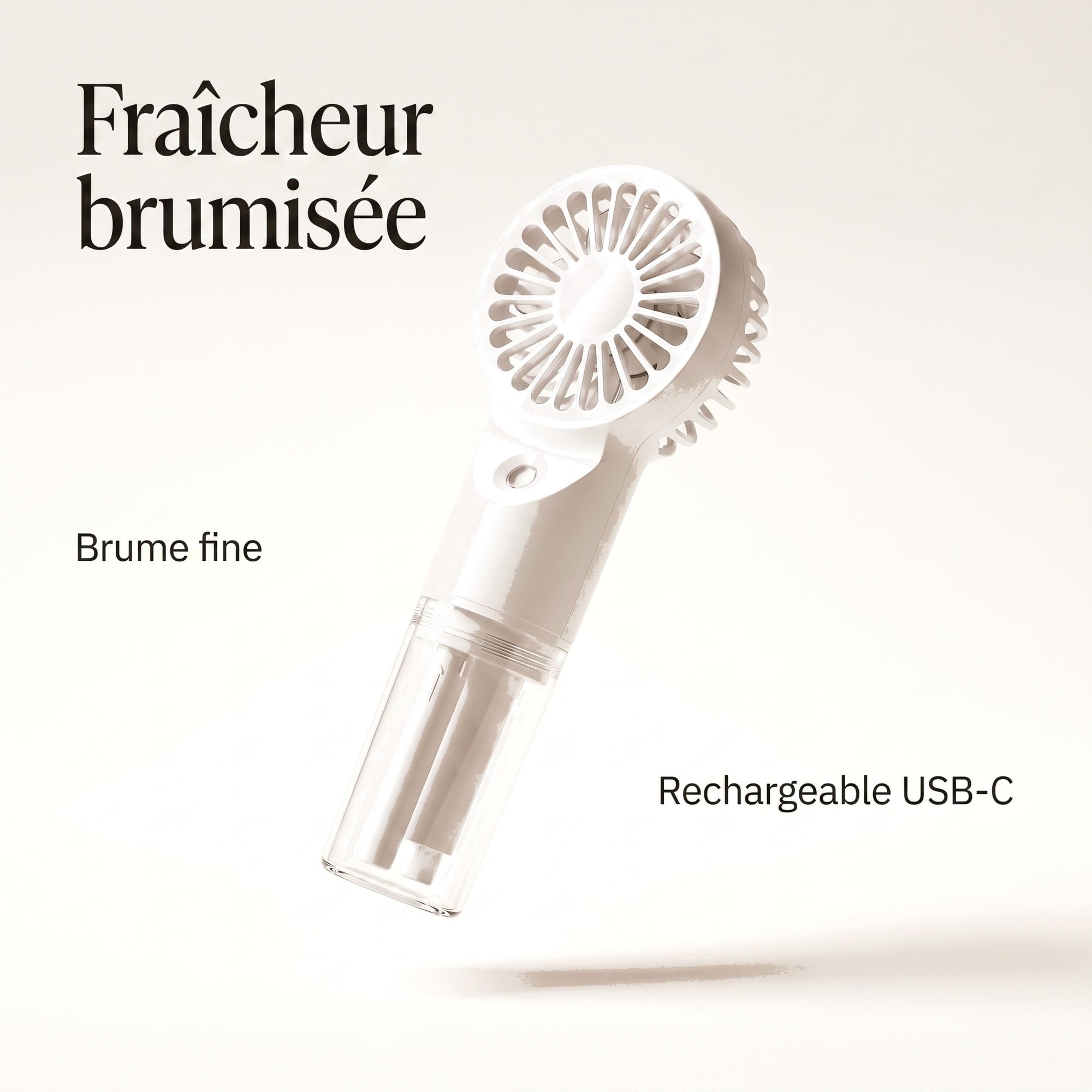 Ventilateur Brumisateur Portable 2-en-1