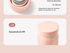 Mini mug isotherme de poche, 200 ou 300 ml : Planches roses « Mini Pocket Cup »