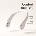 Infographie : confort tout l'été, léger et souple, longue autonomie