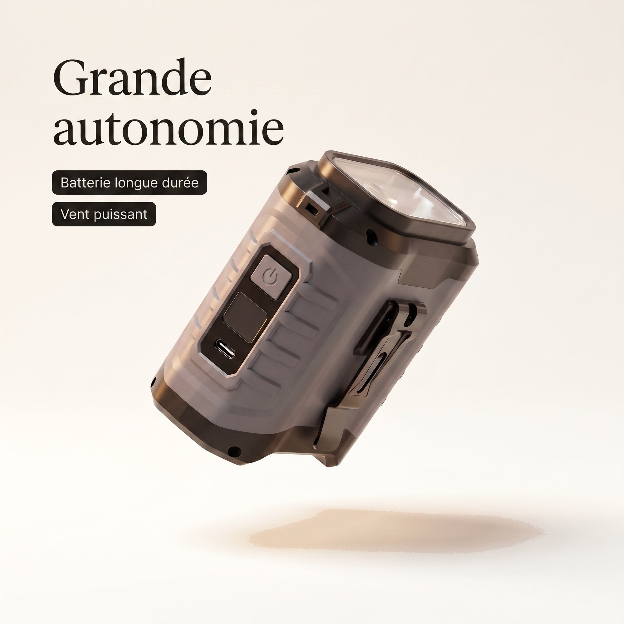 Ventilateur Portable avec Batterie Externe Grande Autonomie